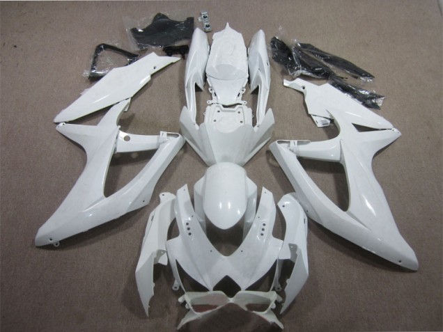 Carenagem GSXR 600 K8 2008-2010 - Branco Carenagem GSXR 600 K8 2008-2010 - Branco
