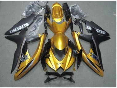 Carenagem GSXR 600 K8 2008-2010 - Preto Ouro