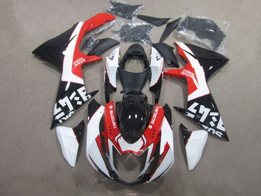 Carenagem GSXR 750 K11 2011-2021 - Preto Vermelho