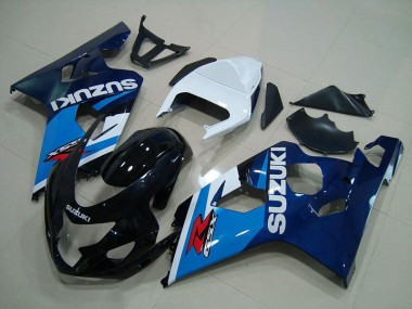 Carenagem GSXR 750 K4 2004-2005 - Azul Branco