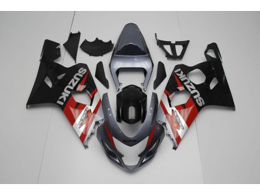 Carenagem GSXR 750 K4 2004-2005 - Preto Vermelho