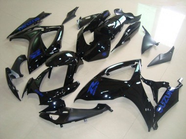 Carenagem GSXR 750 K6 2006-2007 - Preto Azul Decalque