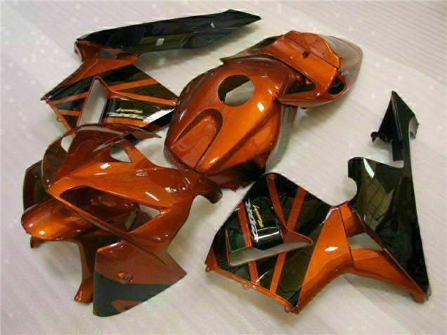 Carenagem & Plástico CBR 600RR 2005-2006 - Laranja Preto Carenagem & Plástico CBR 600RR 2005-2006 - Laranja Preto