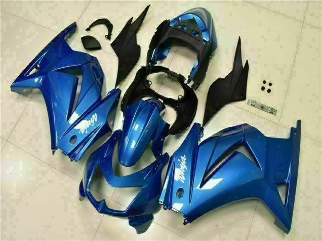 Carenagem & Plástico EX250 2008-2012 - Azul Preto Branco Ninja Carenagem & Plástico EX250 2008-2012 - Azul Preto Branco Ninja
