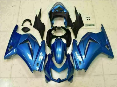 Carenagem & Plástico EX250 2008-2012 - Azul Preto Branco Ninja
