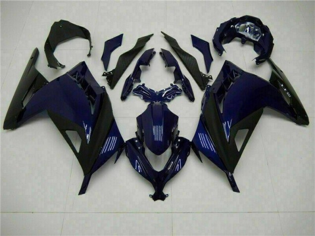 Carenagem & Plástico EX300 2013-2016 - Azul Preto Carenagem & Plástico EX300 2013-2016 - Azul Preto
