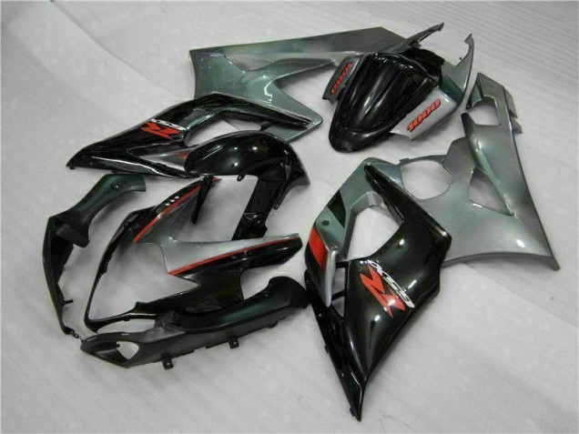 Carenagem & Plástico GSXR 1000 K5 2005-2006 - Cinzento Preto Carenagem & Plástico GSXR 1000 K5 2005-2006 - Cinzento Preto
