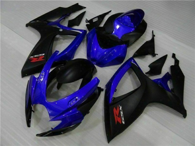 Carenagem & Plástico GSXR 600 / 750 K6 2006-2007 - Azul Preto