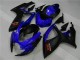 Carenagem & Plástico GSXR 600 / 750 K6 2006-2007 - Azul Preto