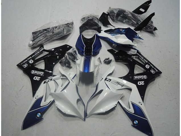 Carenagem & Plástico S1000RR 2009-2014 - Branco Azul