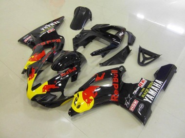 Carenagem R1 2000-2001 - Preto Red Bull