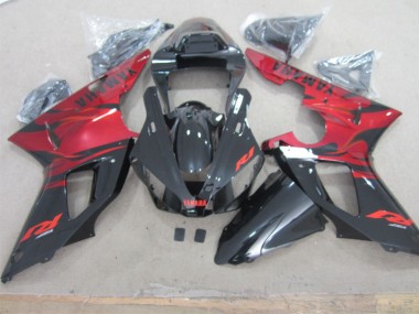 Carenagem R1 2000-2001 - Preto Vermelho