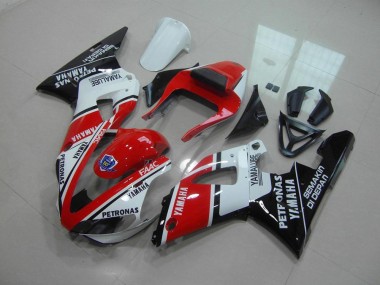 Carenagem R1 2000-2001 - Vermelho Branco Yamalube