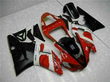 Carenagem R1 2000-2001 - Vermelho Preto