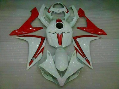 Carenagem R1 2007-2008 - Branco Vermelho