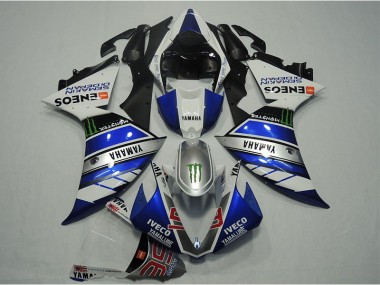 Carenagem R1 2012-2014 - Azul Branco IVECO