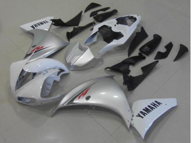 Carenagem R1 2012-2014 - Branco Prata