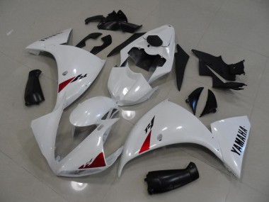 Carenagem R1 2012-2014 - Branco Preto