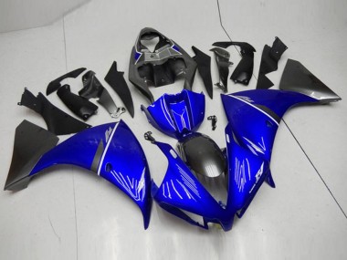 Carenagem R1 2012-2014 - Preto Azul