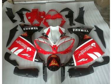 Carenagem R1 2012-2014 - Vermelho Branco & Preto Graphic