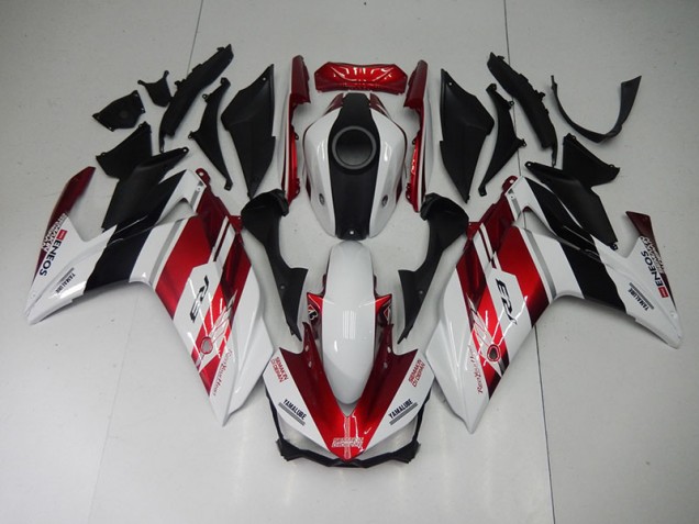 Carenagem R3 2015-2022 - Preto Vermelho Branco Carenagem R3 2015-2022 - Preto Vermelho Branco