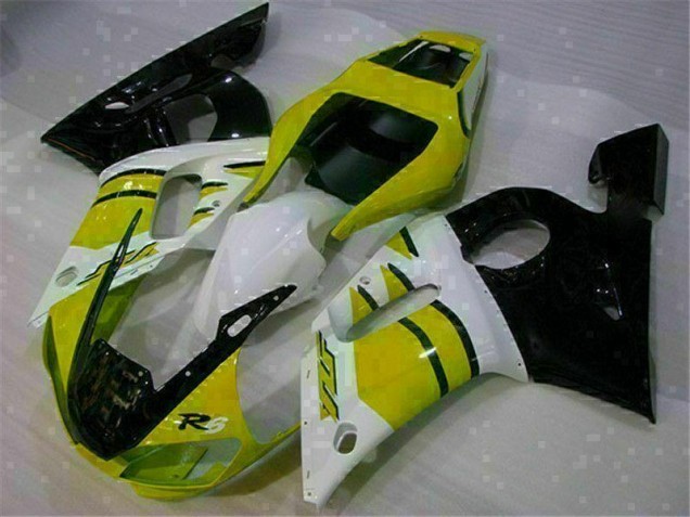 Carenagem R6 1998-2002 - Amarelo Branco