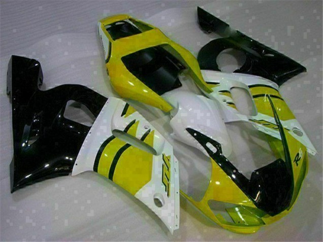 Carenagem R6 1998-2002 - Amarelo Branco