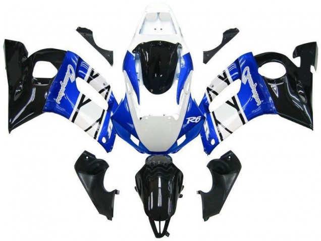 Carenagem R6 1998-2002 - Azul Preto Champions Carenagem R6 1998-2002 - Azul Preto Champions