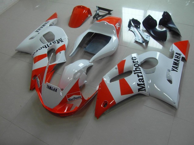 Carenagem R6 1998-2002 - Branco Vermelho Marlboro Carenagem R6 1998-2002 - Branco Vermelho Marlboro