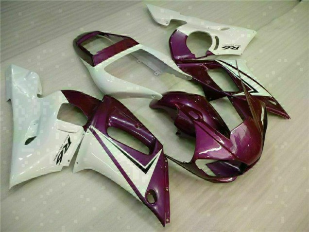Carenagem R6 1998-2002 - Roxo Branco Carenagem R6 1998-2002 - Roxo Branco