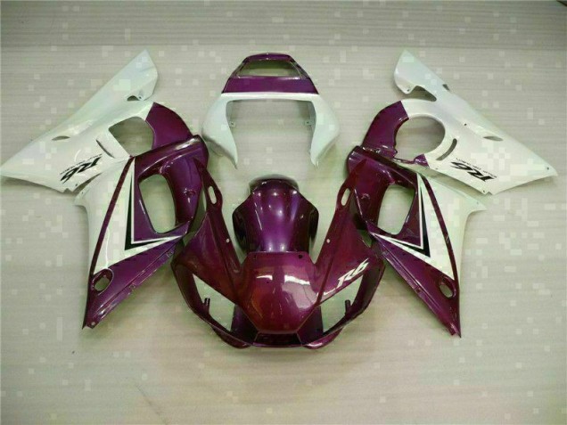 Carenagem R6 1998-2002 - Roxo Branco Carenagem R6 1998-2002 - Roxo Branco