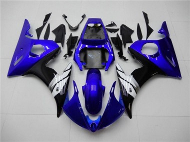 Carenagem R6 2003-2005 - Azul Branco Preto
