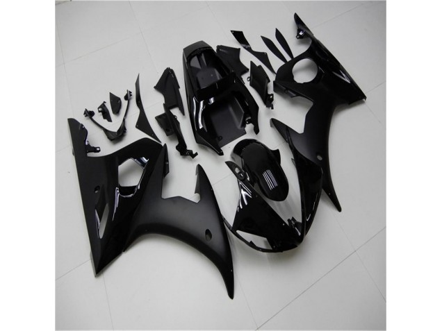 Carenagem R6 2003-2005 - Brilhante Preto Fosco Carenagem R6 2003-2005 - Brilhante Preto Fosco