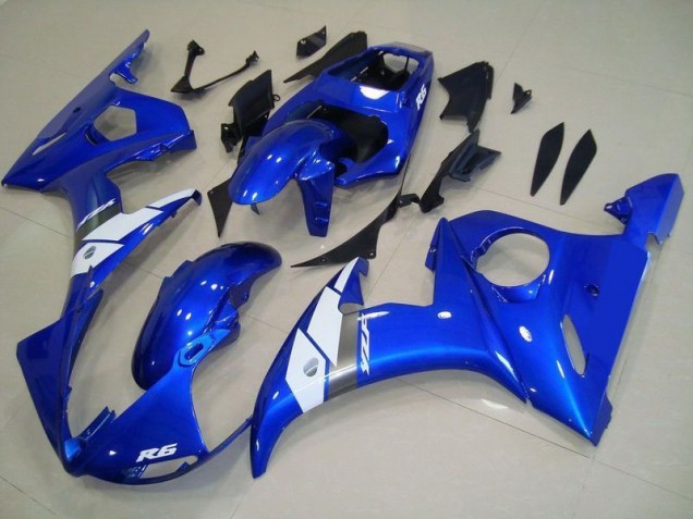 Carenagem R6 2003-2005 - Estilo OEM Azul