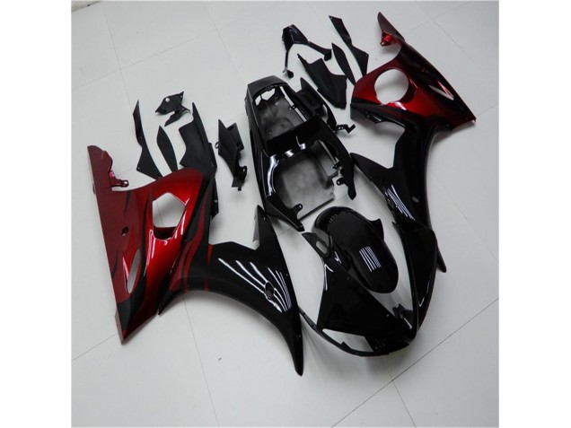 Carenagem R6 2003-2005 - Preto Vermelho Carenagem R6 2003-2005 - Preto Vermelho