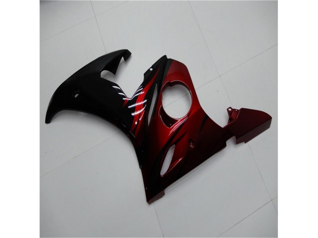 Carenagem R6 2003-2005 - Preto Vermelho Carenagem R6 2003-2005 - Preto Vermelho