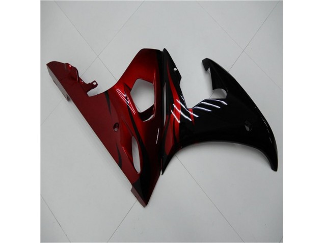 Carenagem R6 2003-2005 - Preto Vermelho Carenagem R6 2003-2005 - Preto Vermelho