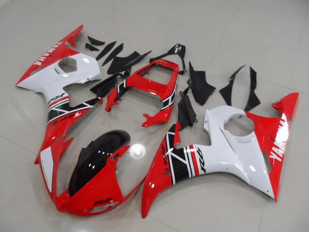 Carenagem R6 2003-2005 - Vermelho & Branco & Preto
