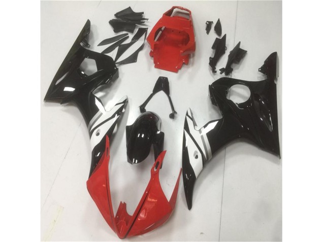 Carenagem R6 2003-2005 - Vermelho Preto Branco