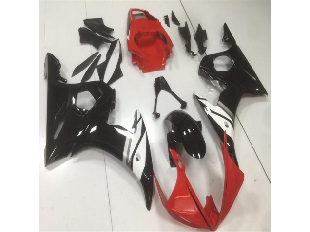 Carenagem R6 2003-2005 - Vermelho Preto Branco