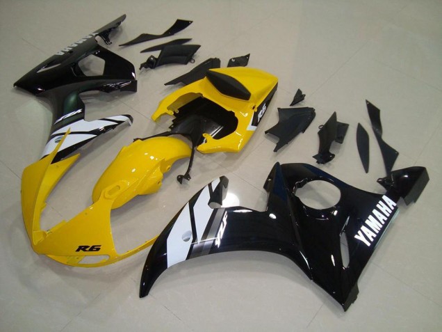 Carenagem R6 2006-2007 - Amarelo Preto