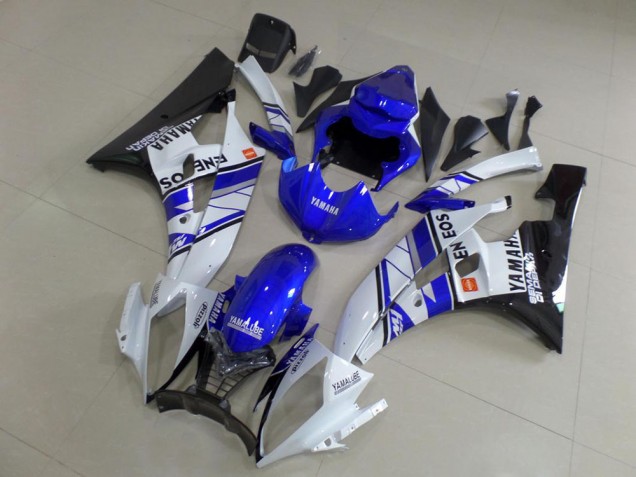 Carenagem R6 2006-2007 - Azul Azul Branco ENEOS Carenagem R6 2006-2007 - Azul Azul Branco ENEOS