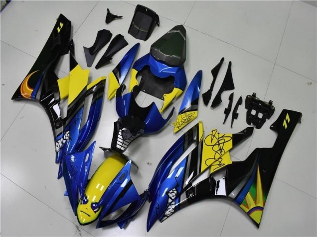 Carenagem R6 2006-2007 - Azul Tubarão Carenagem R6 2006-2007 - Azul Tubarão