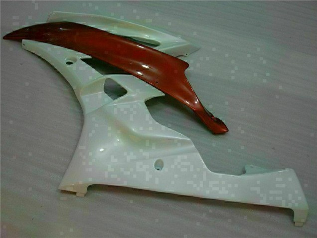 Carenagem R6 2006-2007 - Branco Castanho