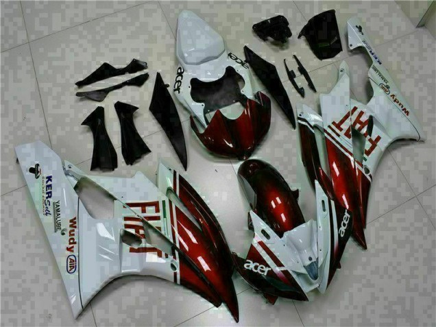 Carenagem R6 2006-2007 - Castanho Branco