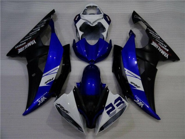 Carenagem R6 2008-2016 - Azul Branco Preto YEC 23 Carenagem R6 2008-2016 - Azul Branco Preto YEC 23