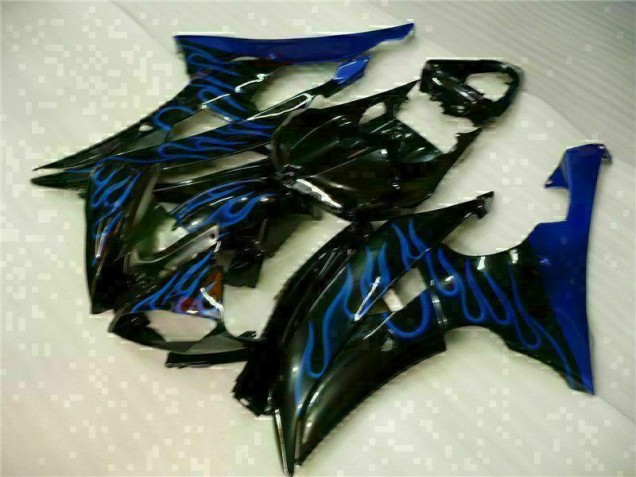 Carenagem R6 2008-2016 - Azul Chama Preto