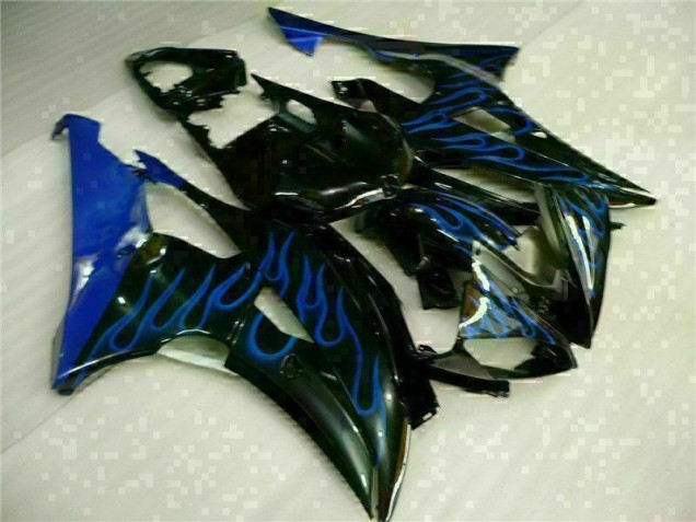 Carenagem R6 2008-2016 - Azul Chama Preto