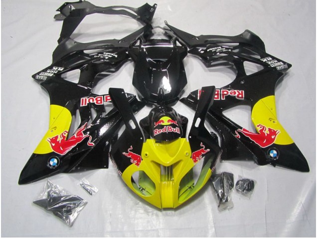 Carenagem S1000RR 2009-2014 - Amarelo Preto RedBull