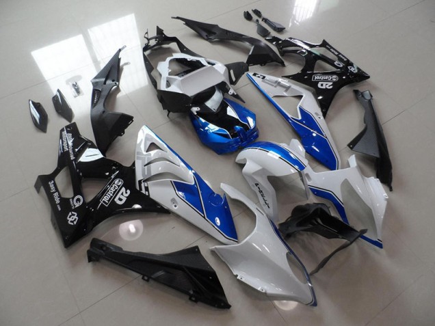 Carenagem S1000RR 2009-2014 - Branco Azul Preto Carenagem S1000RR 2009-2014 - Branco Azul Preto